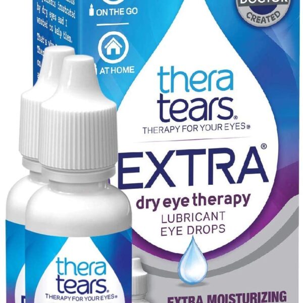 TheraTears Extra Dry Eye Drops (0.5 oz, 2 Pack)/24pk