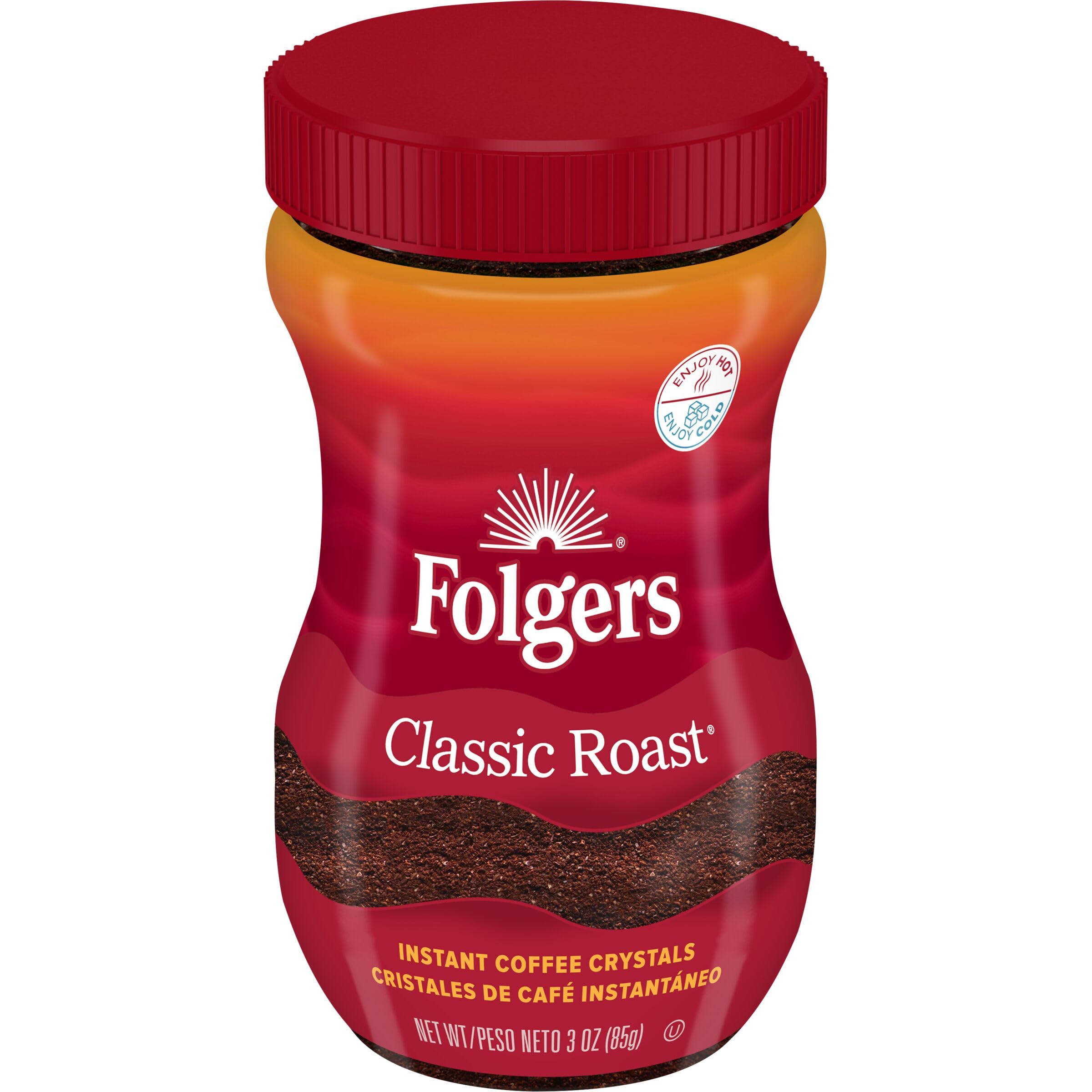 Version 1.0.0 Folgers Classic Roast Instant Coffee (3 oz)/12pk - Image 1