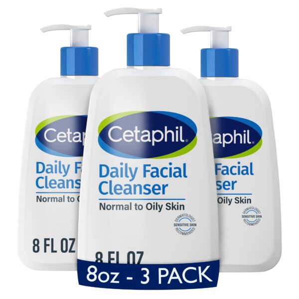 Cetaphil Daily Facial Cleanser (8 oz, 3 Pack)/12pk