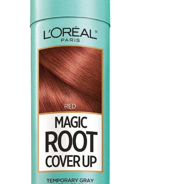 L'Oreal Magic Root Cover Up Spray, Red (2 oz)/12pk