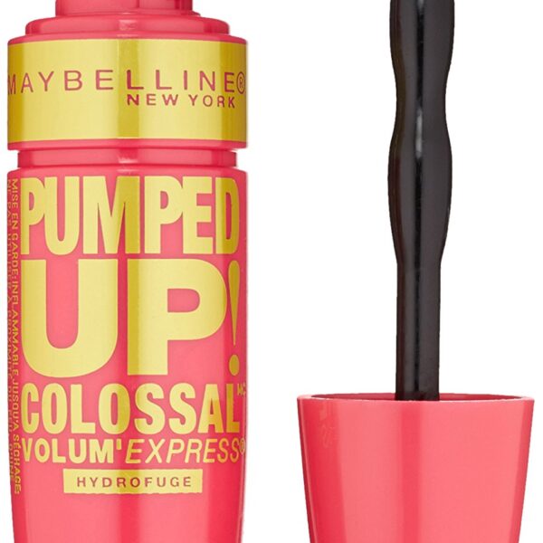 Maybelline Pumped Up Colossal Mascara Classic Black (0.32 oz)/72pk