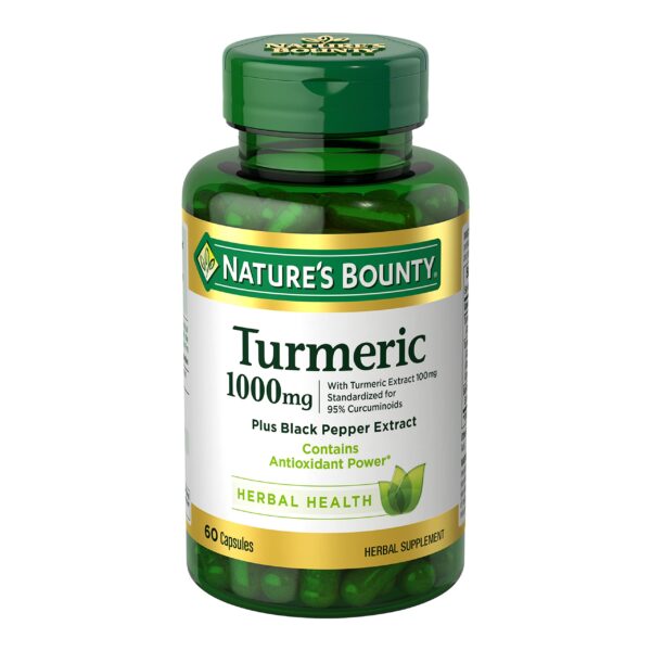 Nature’s Bounty Turmeric with Black Pepper (60 ct)/24pk