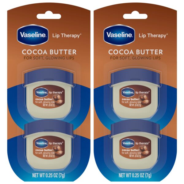 Vaseline Lip Therapy Cocoa Butter (0.25 oz, Pack of 4)/32pk