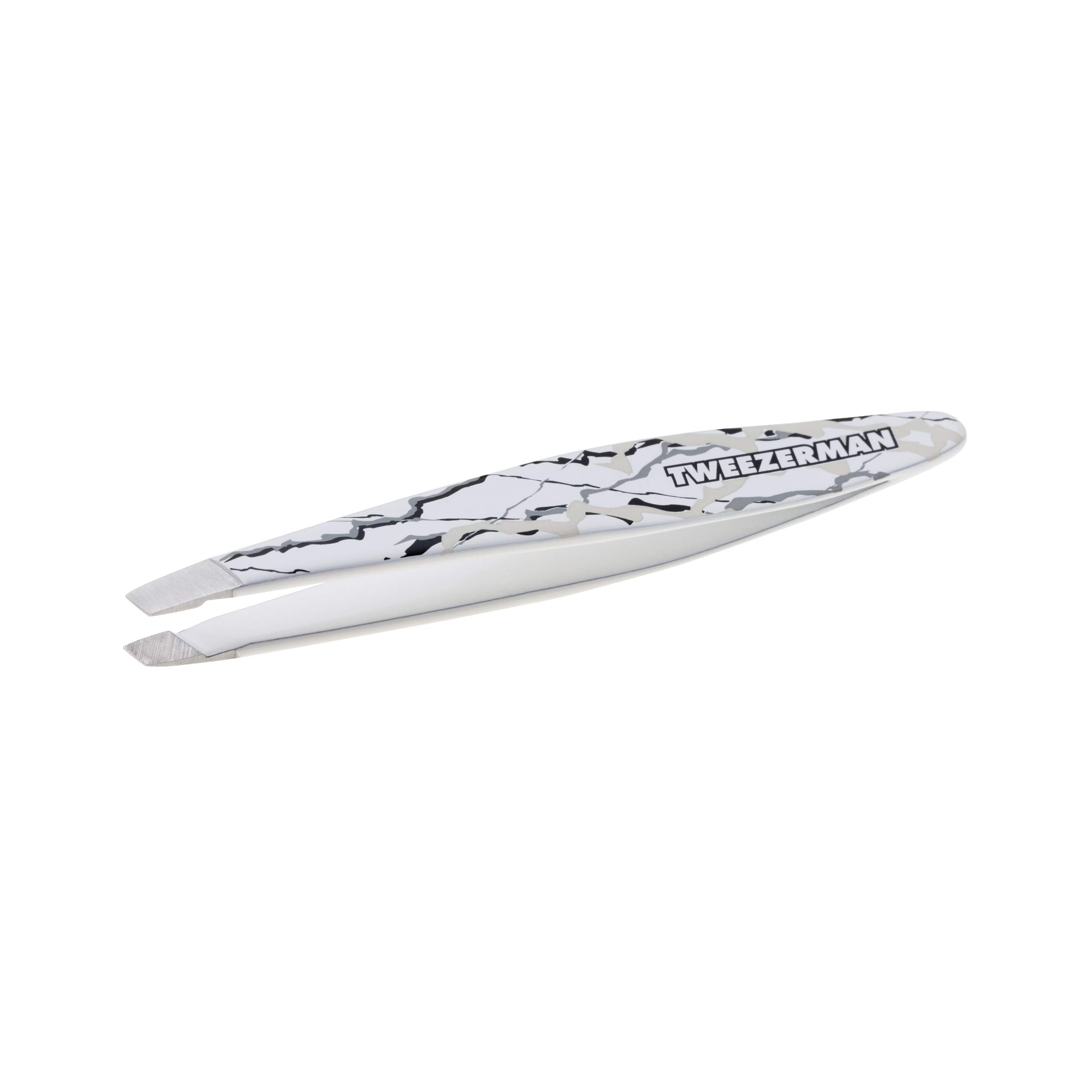 Version 1.0.0 Tweezerman Mini Slant Tweezer - Marble/144pk - Image 1
