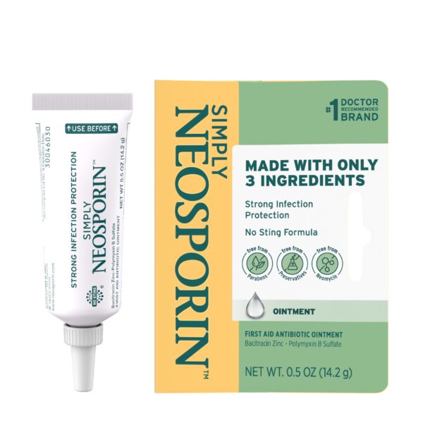 Neosporin Simply Formula Ointment (0.5 oz)/72pk