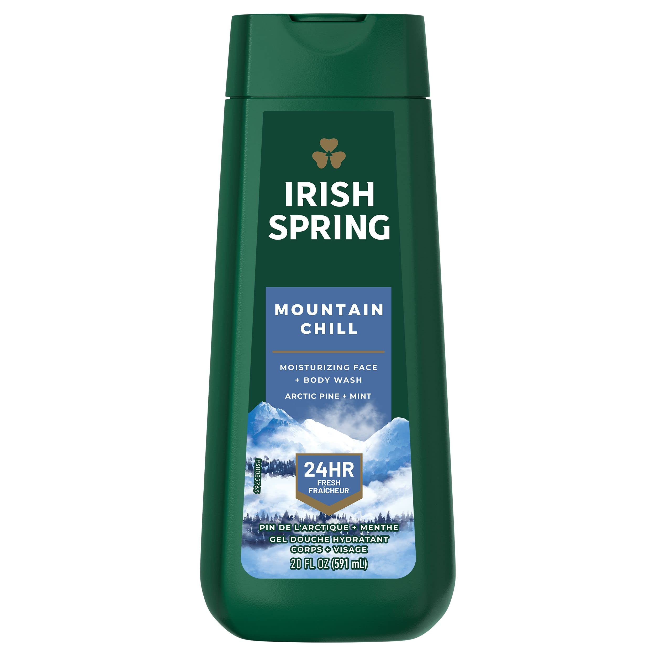 Version 1.0.0 Irish Spring Body Wash Mountain Chill/4pk - Image 1