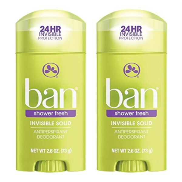 Ban Deodorant Shower Fresh (2.6 oz, Pack of 2)/12pk