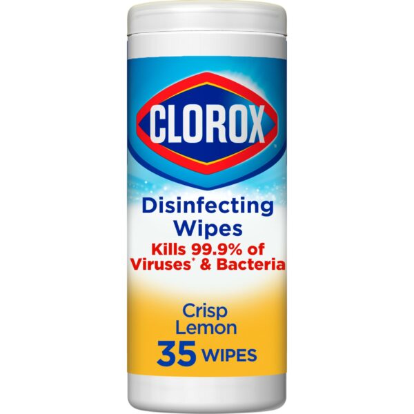 Clorox Disinfecting Wipes Lemon (35 ct)/12pk
