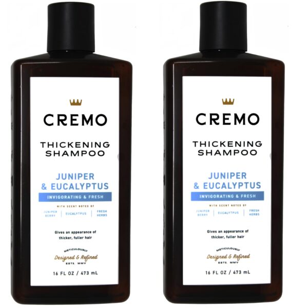 Cremo Thickening Shampoo Juniper & Eucalyptus (16 oz, 2-pack)/12pk