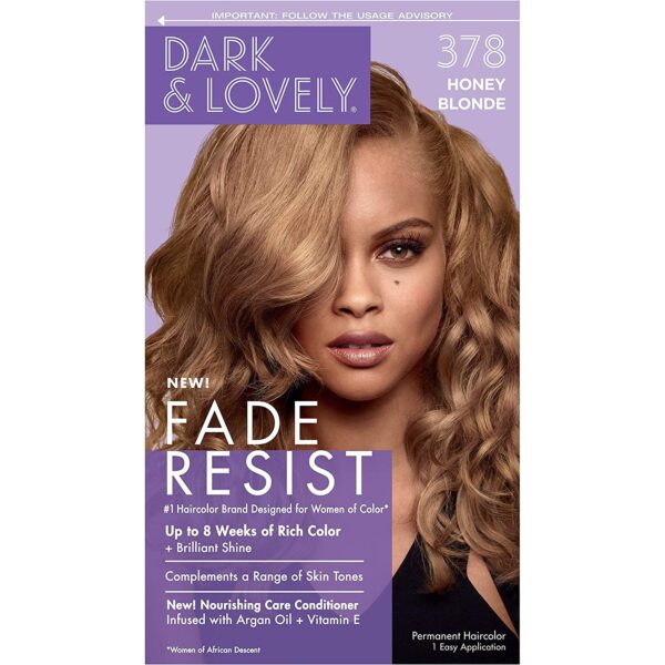 Dark & Lovely Hair Color Honey Blonde #378 (6 Pack)/12pk