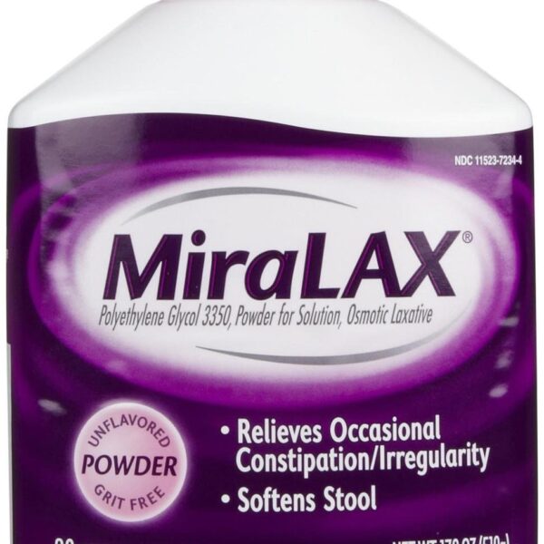 MiraLAX Laxative Powder (17.9 oz)/12pk