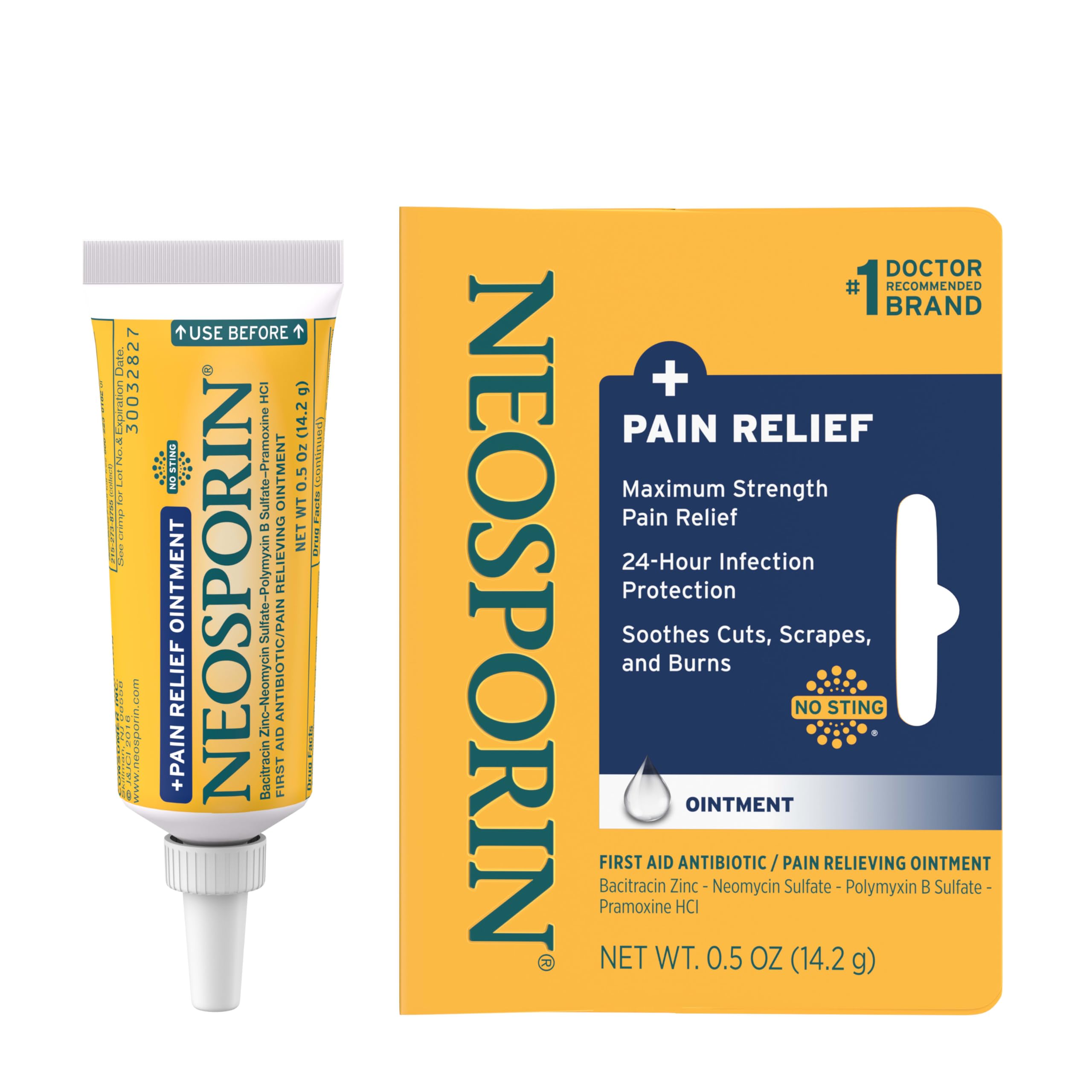 Version 1.0.0 Neosporin Ointment (0.5 oz)/72pk - Image 1