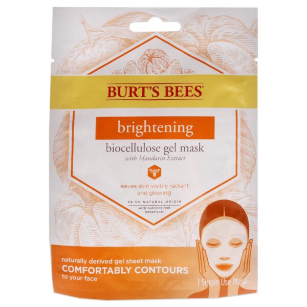 Burt’s Bees Brightening Face Mask Mandarin/48pk
