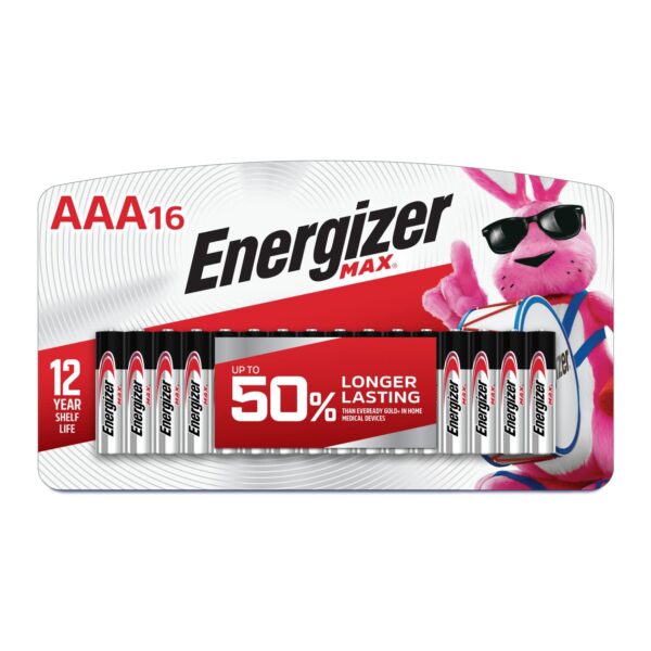 Energizer AAA Batteries (16 Count)/12pk