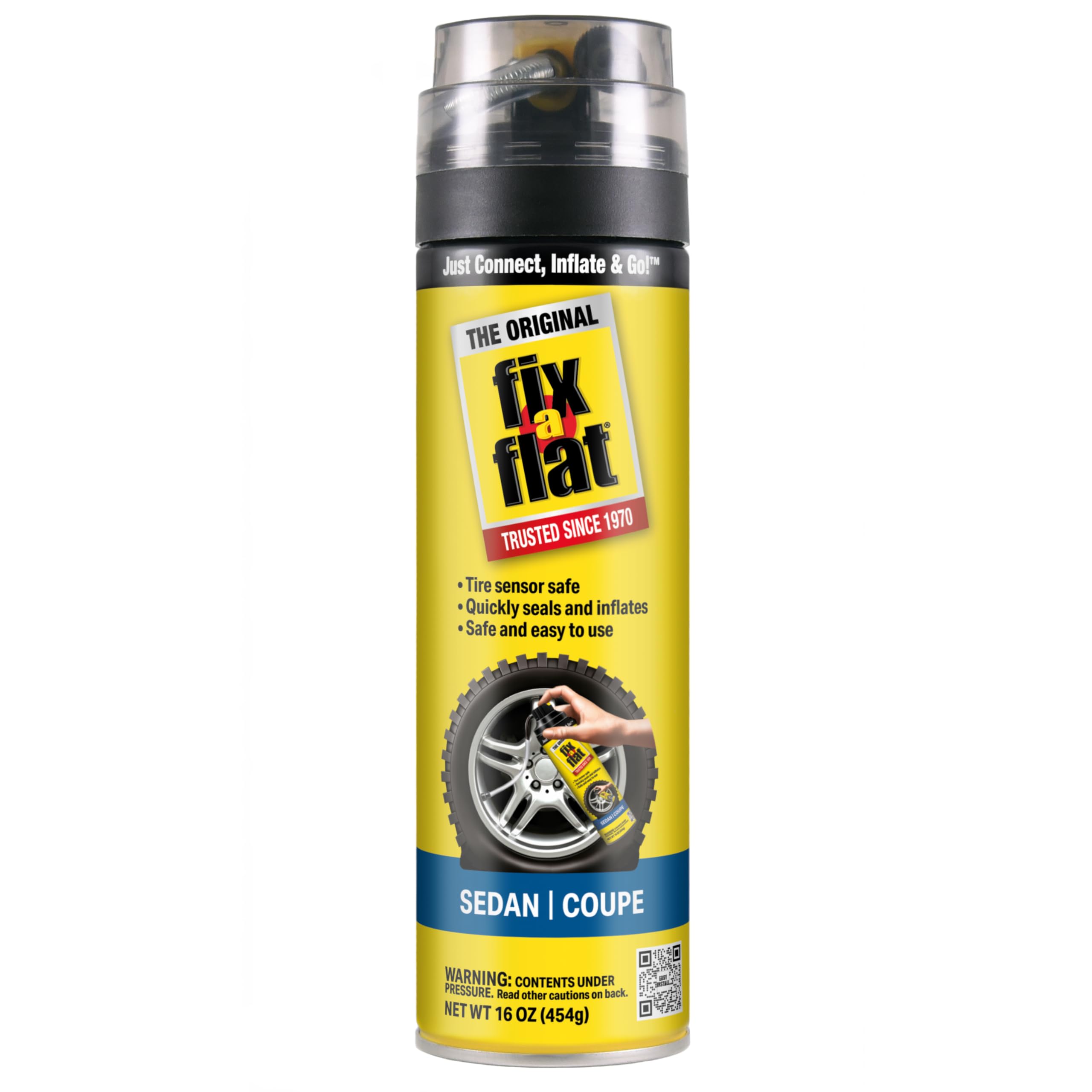 Version 1.0.0 Fix-a-Flat Emergency Tire Inflator (16 oz)/6pk - Image 1