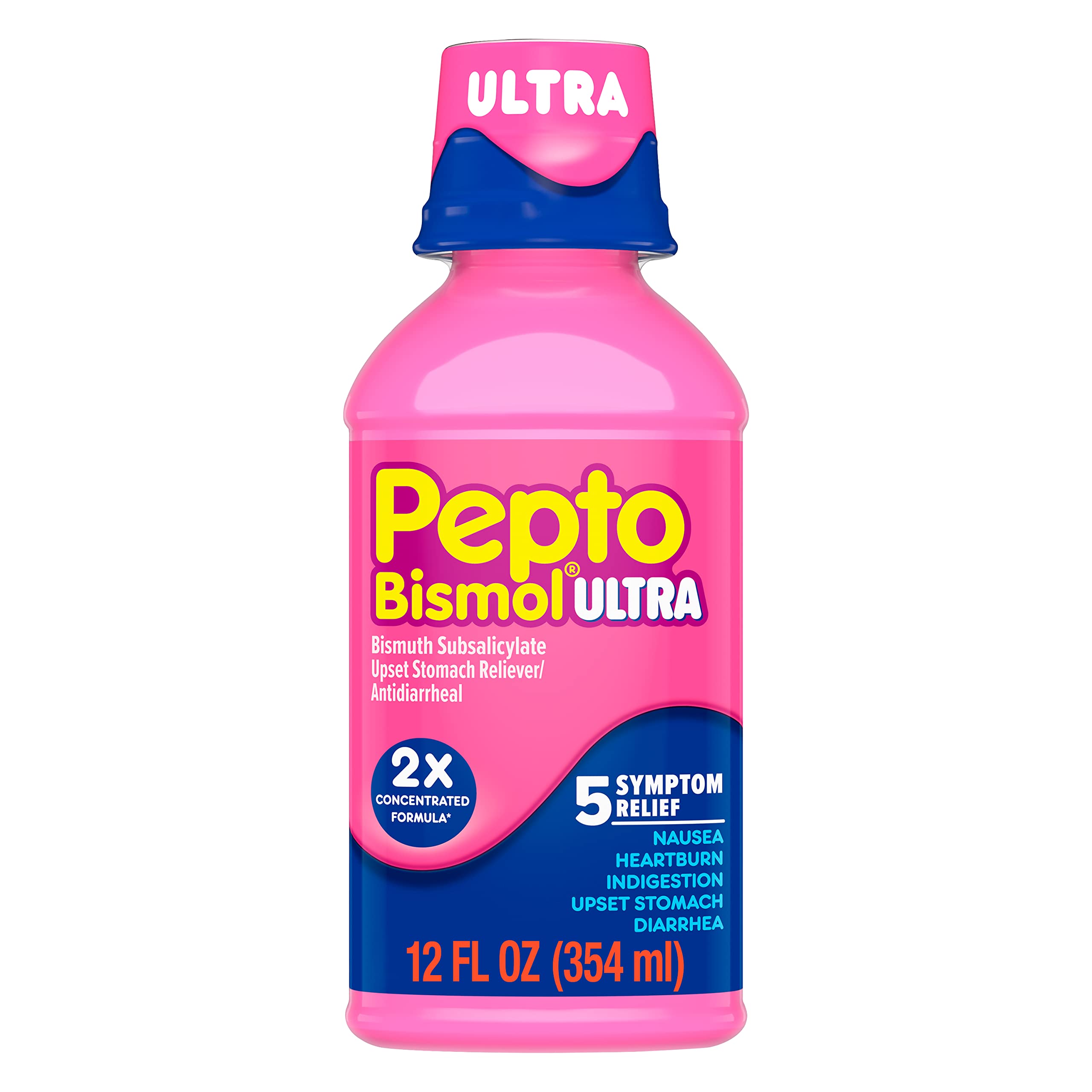 Version 1.0.0 Pepto Bismol Liquid Ultra Original (12 oz)/12pk - Image 1