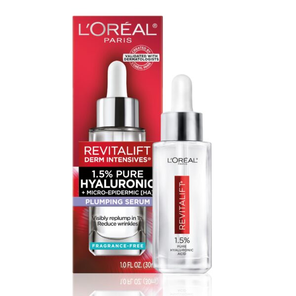 L'Oreal Revitalift Hyaluronic Acid Serum (1 oz)/24pk