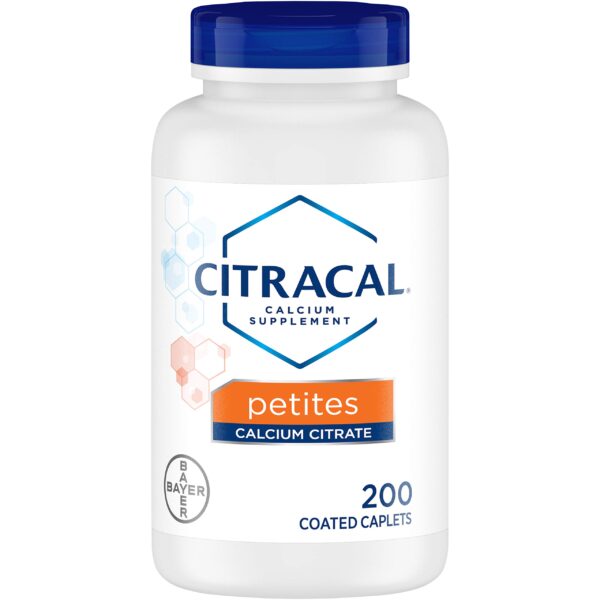 Citracal Calcium + D3 Petites Tablets (200 ct, 4 Pack)/24pk