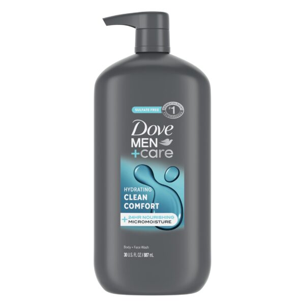 Dove Men+Care Body Wash Clean Comfort (30 oz)/4pk
