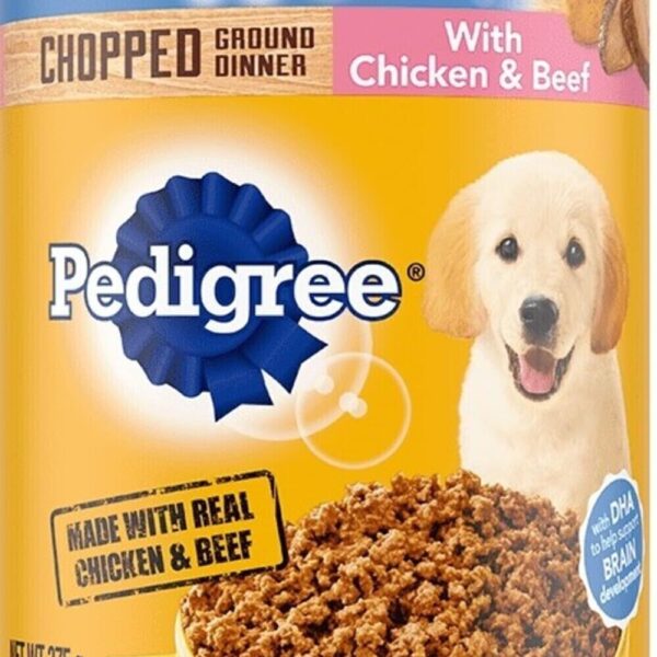 Pedigree Puppy Food Chicken & Beef (13.2 oz, 12 Pack)/12pk