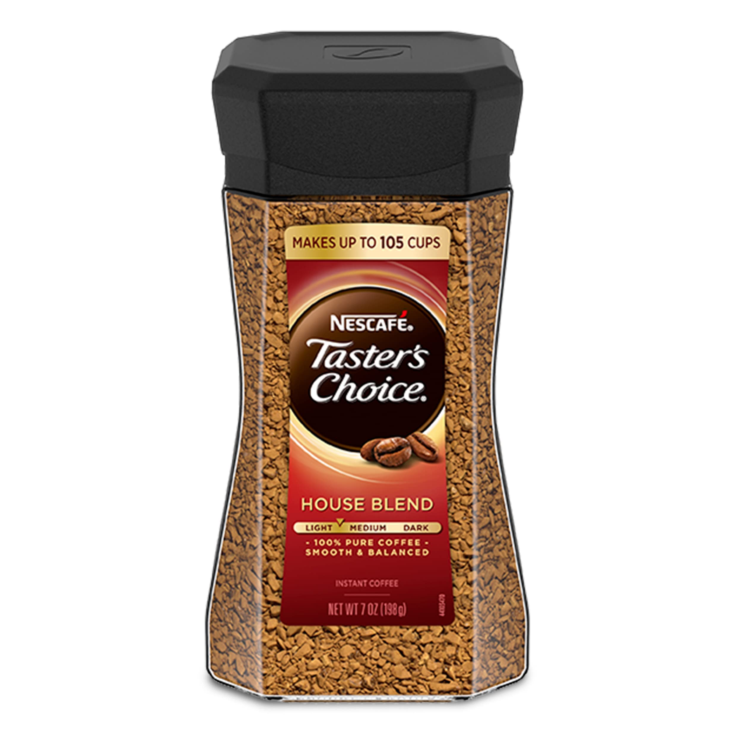 Version 1.0.0 Nescafe Taster's Choice Instant Coffee, House Blend (7 oz)/4pk - Image 1
