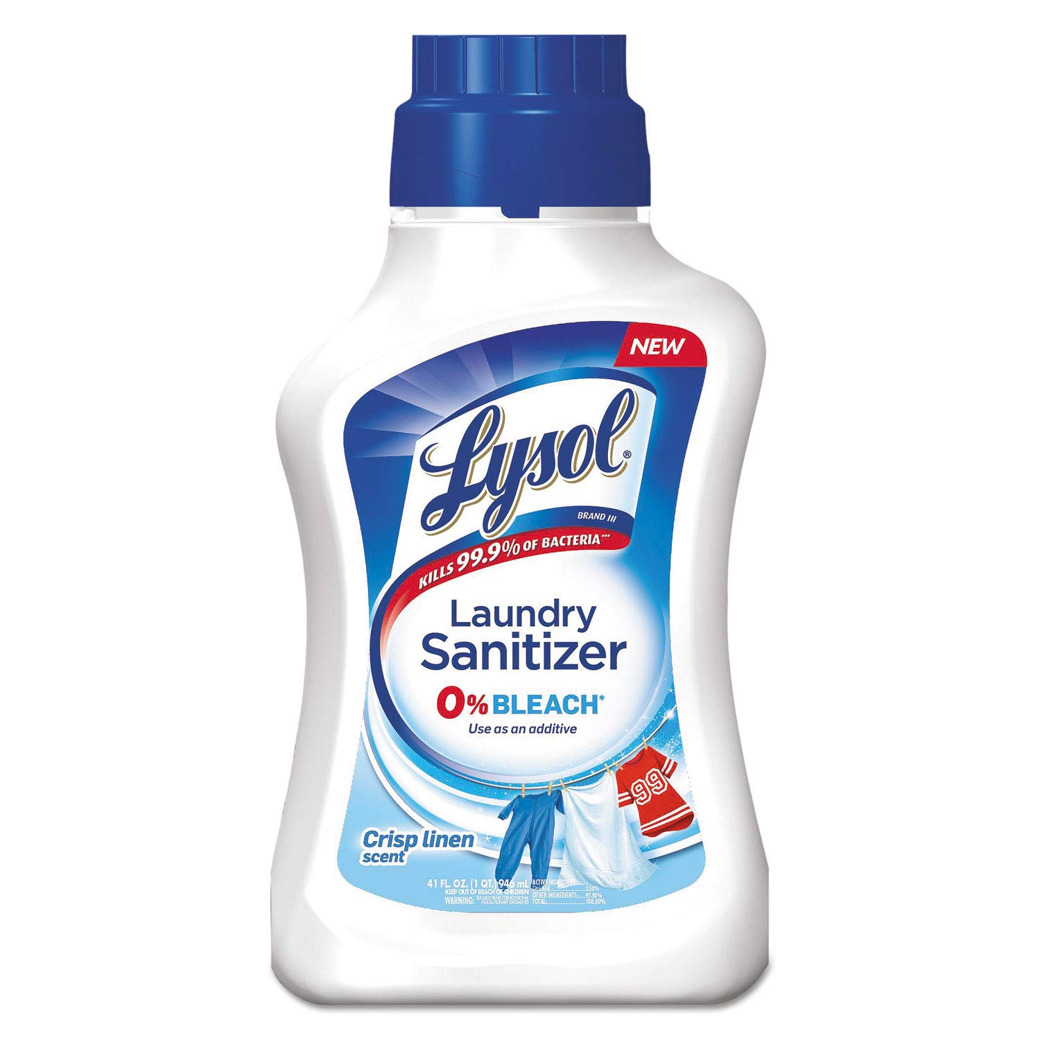 Version 1.0.0 Lysol Laundry Sanitizer Crisp Linen (41 oz, 6 Count)/6pk - Image 1