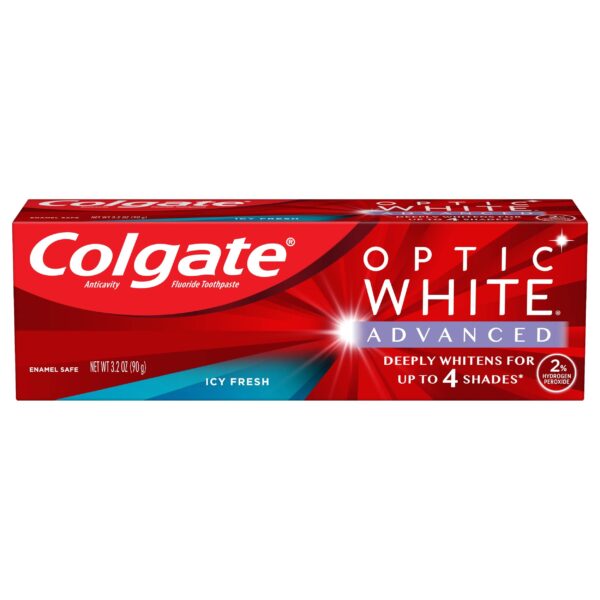 Colgate Optic White Toothpaste Icy Fresh (3.2 oz)/24pk