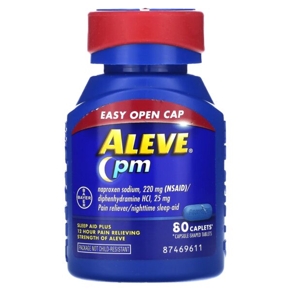 Aleve PM Caplets (80 Count)/24pk