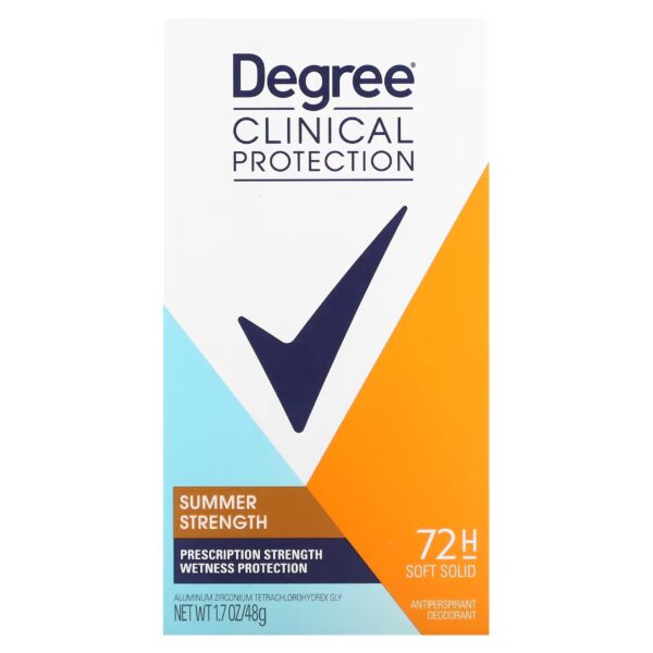 Degree Women Clinical Antiperspirant Summer Strength (1.7 oz, 10 Pack)/24pk