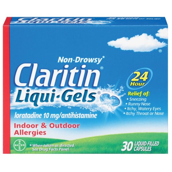 Claritin Liqui-Gels Allergy Relief (30 Count)/36pk
