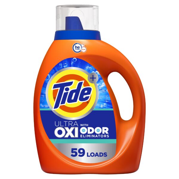 Tide Ultra OXI Detergent with Odor Eliminators (84 oz)/4pk