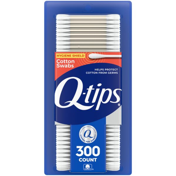 Q-tips Cotton Swabs (300 Count)/12pk