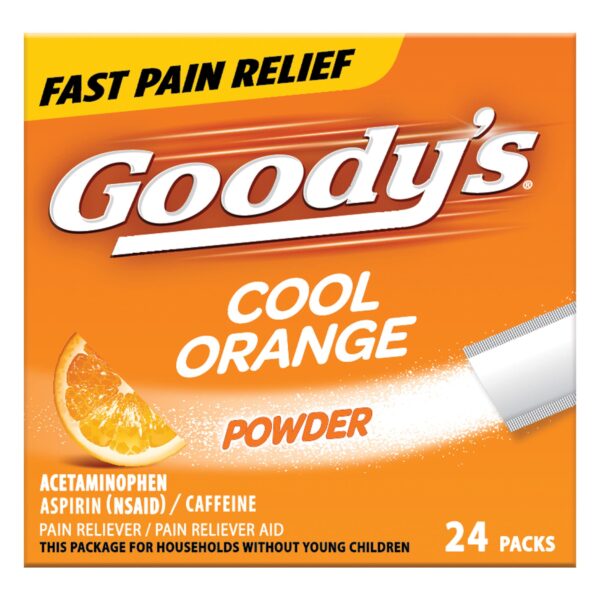 Goody's Pain Relief Powders Cool Orange (24 count)/36pk