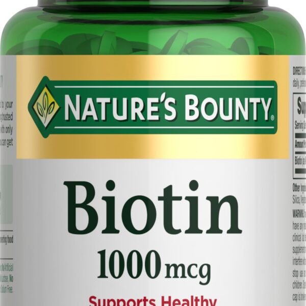Nature's Bounty Biotin (100 Count)/24pk