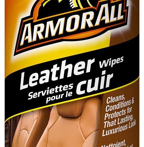 Armor All Leather Wipes (30 Count)/6pk