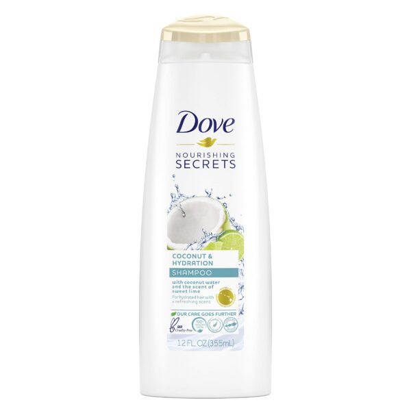 Dove Coconut & Hydration Shampoo (12 oz)/6pk