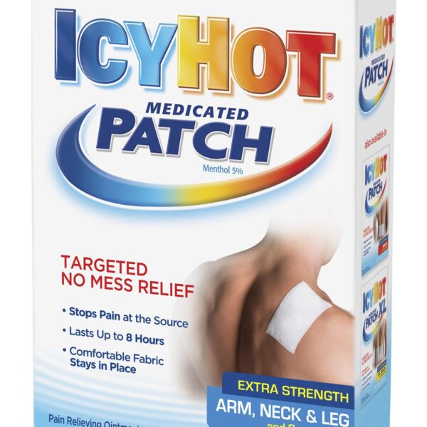 Icy Hot Extra Strength Medicated Patch Small (5 ct)/24pk