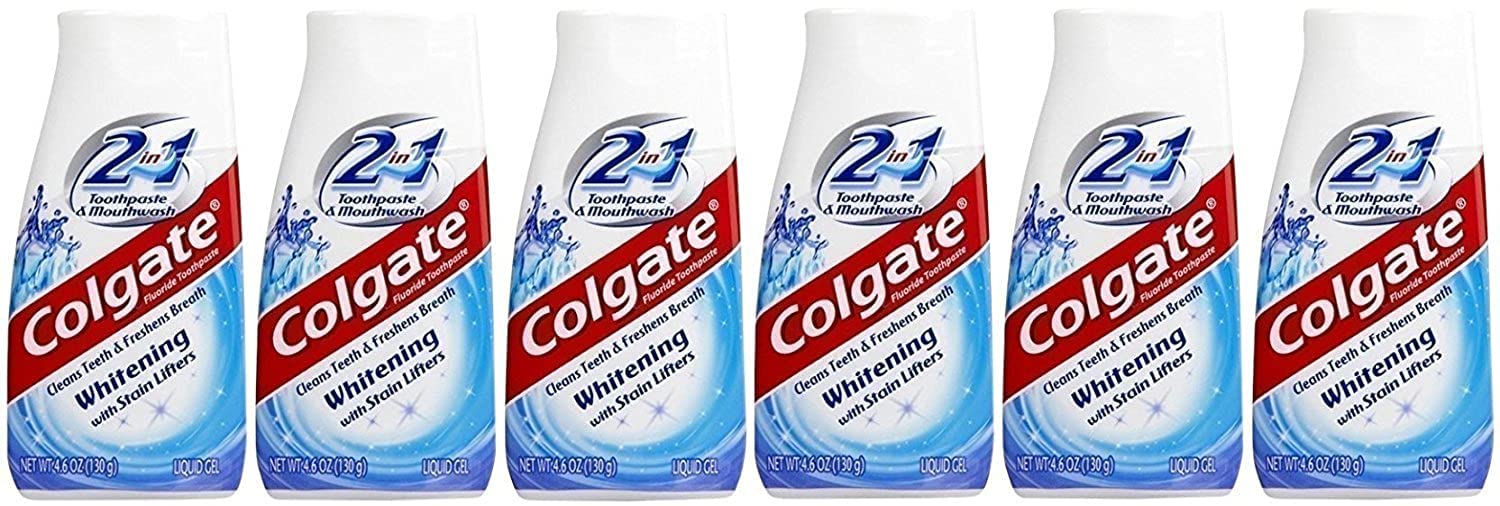 Version 1.0.0 Colgate 2-in-1 Whitening Toothpaste (4.6 oz, 6 Pack)/12pk - Image 1