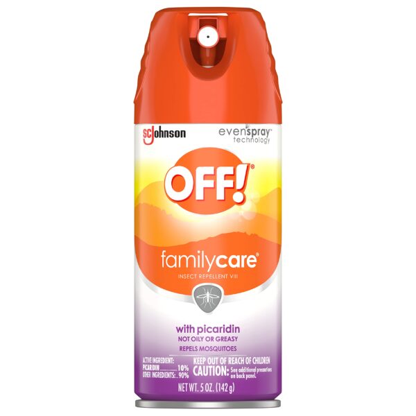 OFF! FamilyCare Insect Repellent Aerosol (5 oz)/12pk