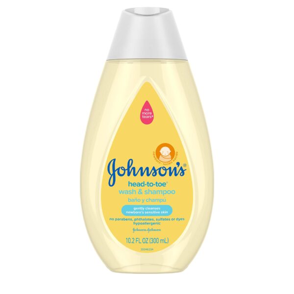 Johnson’s Baby Head-to-Toe Wash & Shampoo (10.2 oz)/24pk