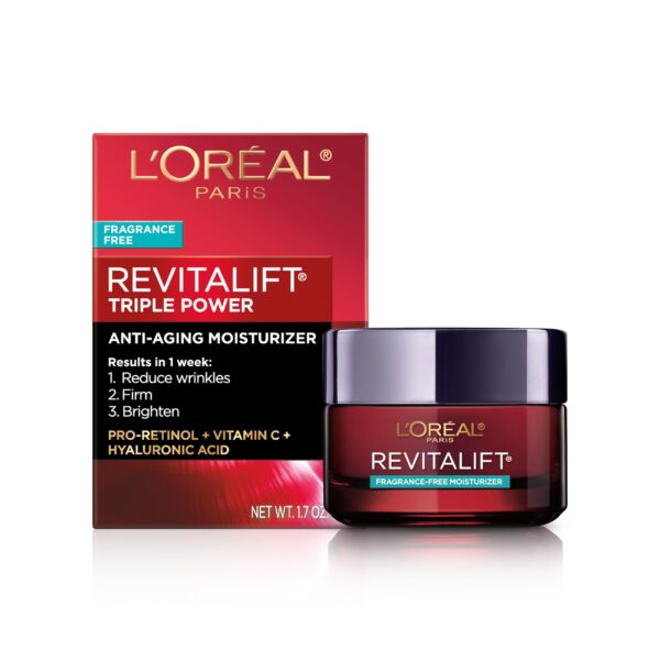 L'Oreal Revitalift Triple Power Moisturizer (1.7 oz)/24pk