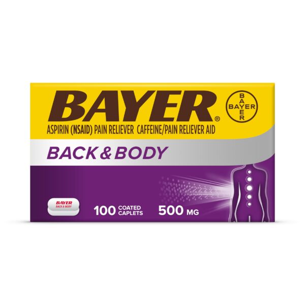 Bayer Back & Body Aspirin (100 Count)/24pk