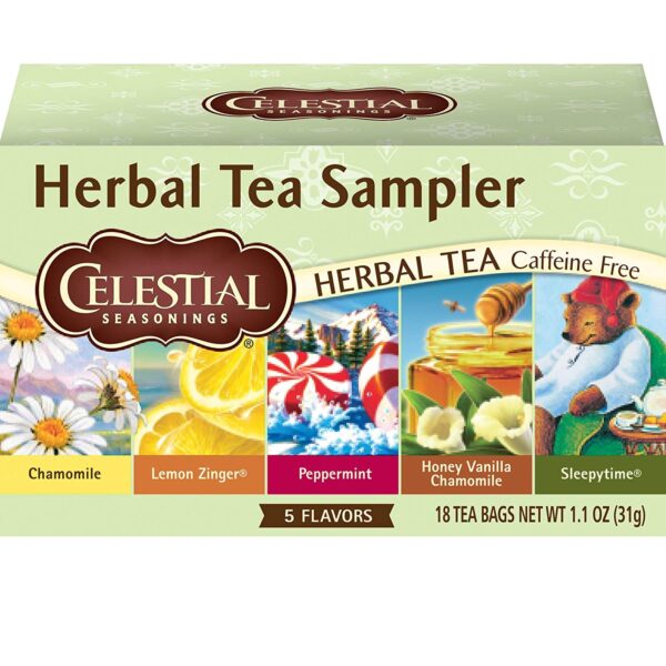 Celestial Seasonings Tea Sampler (18 Count)/6pk