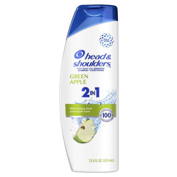 Head & Shoulders Green Apple 2-in-1 (12.5 oz)/6pk
