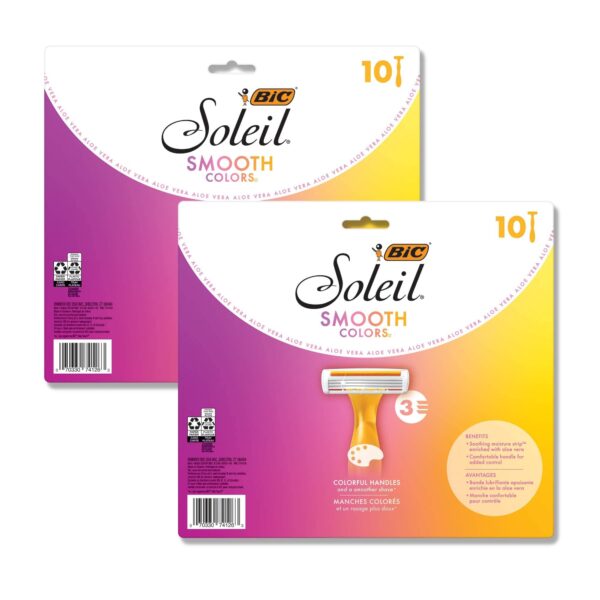 BIC Soleil Smooth Razors for Women (20 ct)/72pk