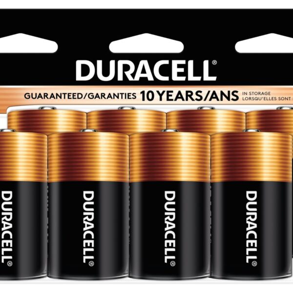 Duracell D Batteries (8 Pack)/12pk