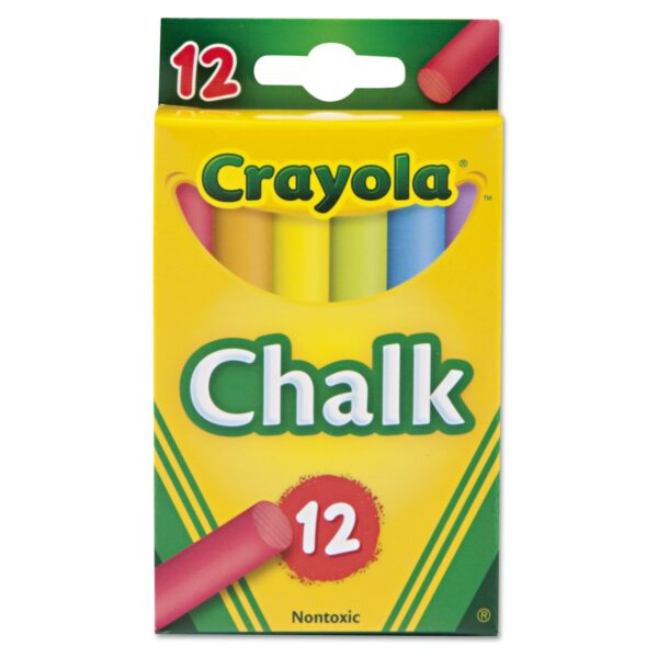 Chalk Assorted Colors (12 Sticks)/36pk
