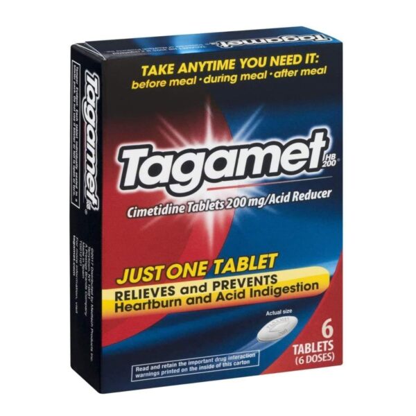 Tagamet HB 200mg Tablets (6 ct, 3 Pack)/36pk