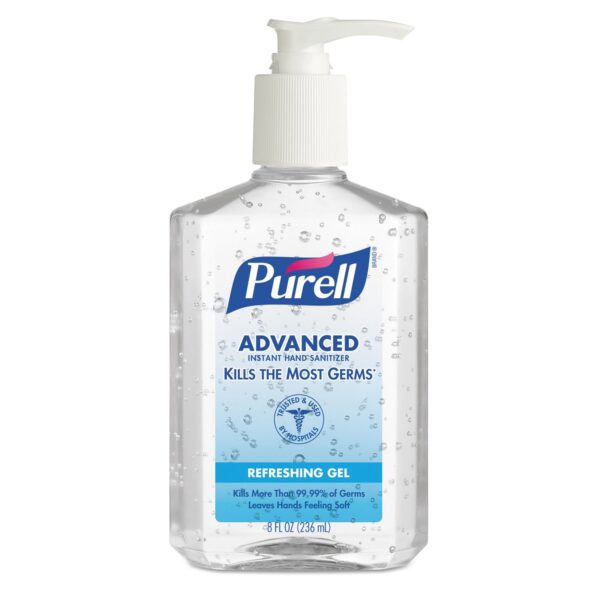 Purell Hand Sanitizer (8 oz)/12pk