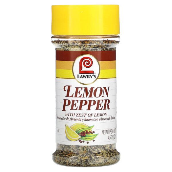 Lawry's Lemon Pepper Seasoning (4.5 oz)/12pk